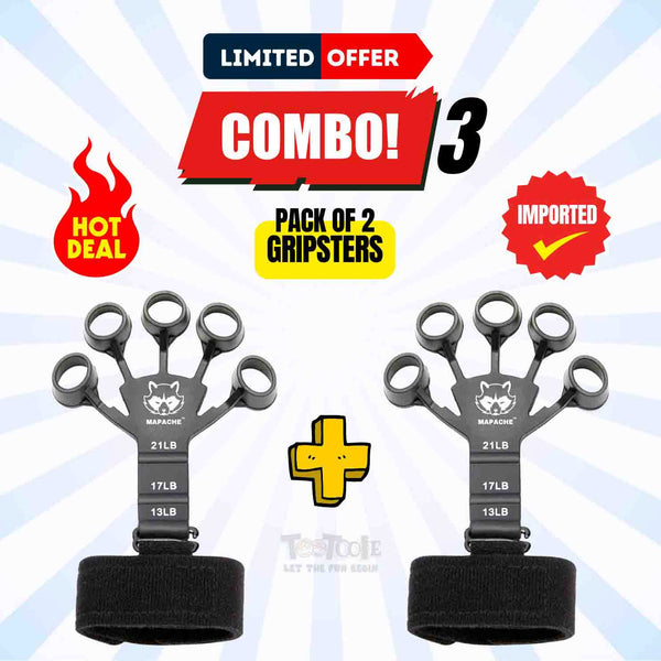 Combo 3 - Pack of 2 Finger Gripsters