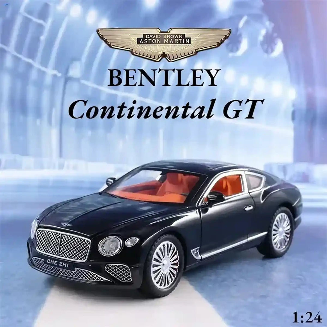 Diecast Bentley Continental GT Metal Vehicle Toy with Light Sound for Kids - Tootooie