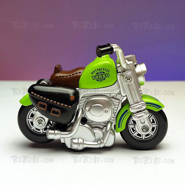 1:32 Diecast Harley Motorcycle Bike Pull Back Car Model for Kids - Tootooie