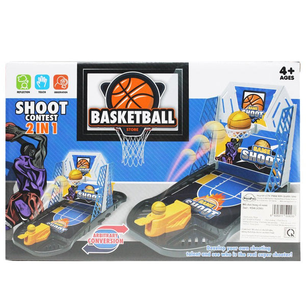 2 In 1 Mini Basketball Toy - Shoot Contest for Kids - Tootooie