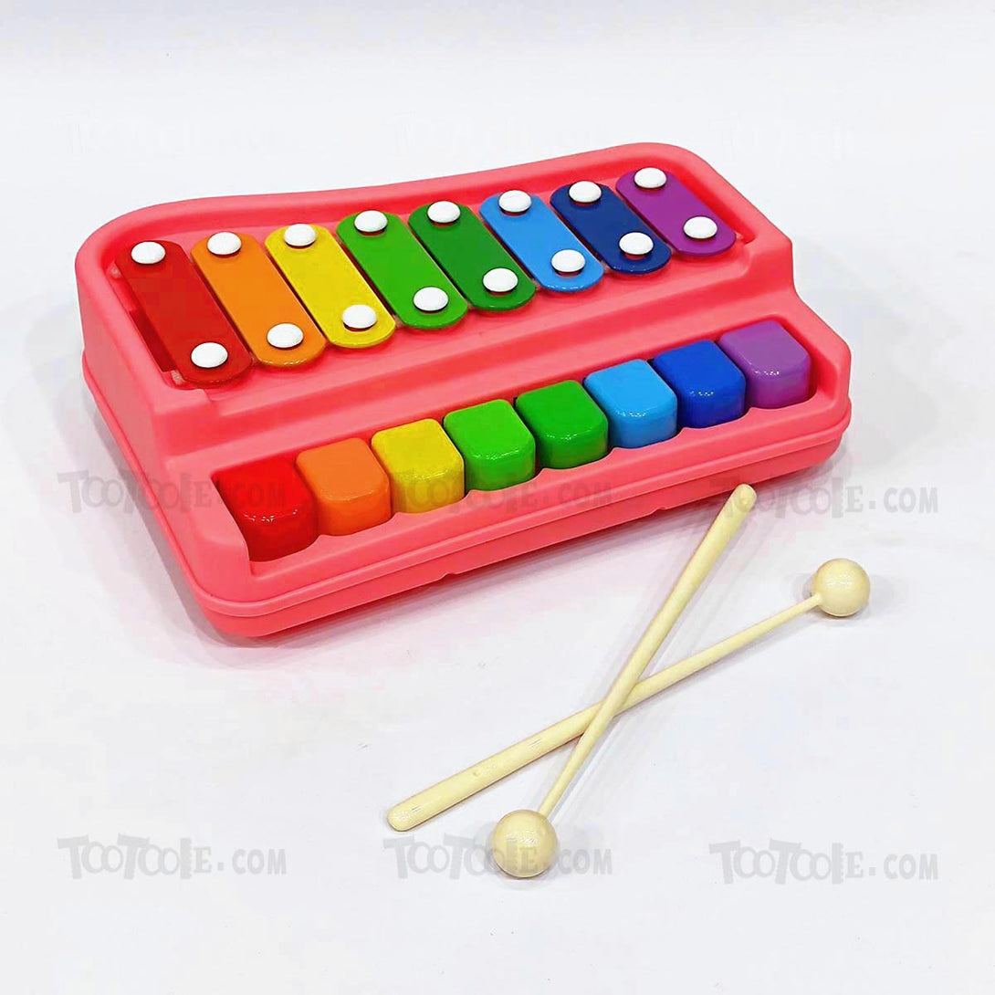 2 in 1 Piano Xylophone Musical Instruments Toy Set for Kids - Tootooie