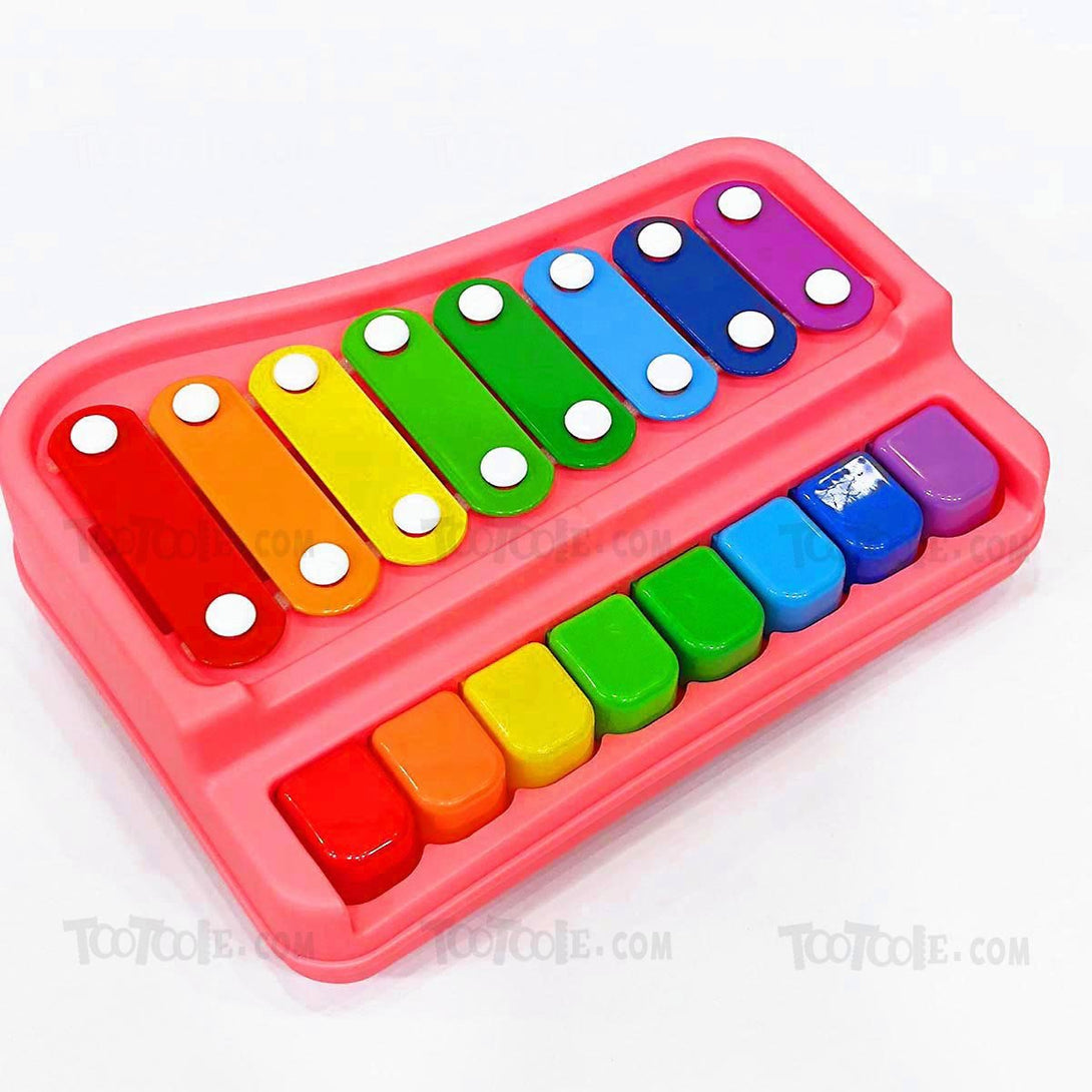 2 in 1 Piano Xylophone Musical Instruments Toy Set for Kids - Tootooie