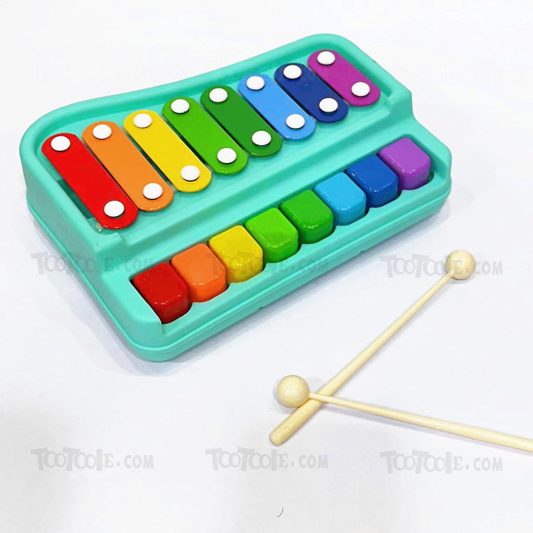 2 in 1 Piano Xylophone Musical Instruments Toy Set for Kids - Tootooie