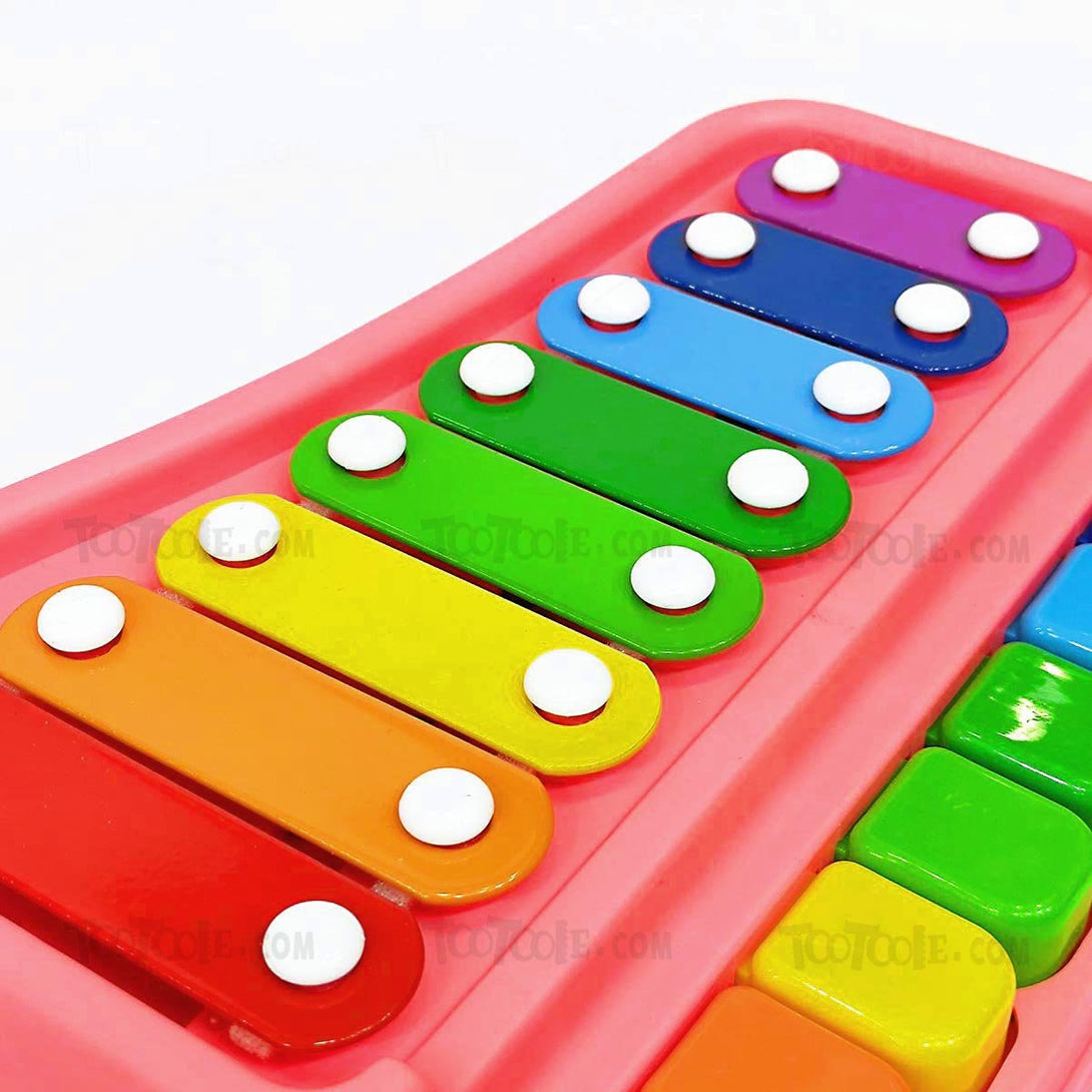 2 in 1 Piano Xylophone Musical Instruments Toy Set for Kids - Tootooie