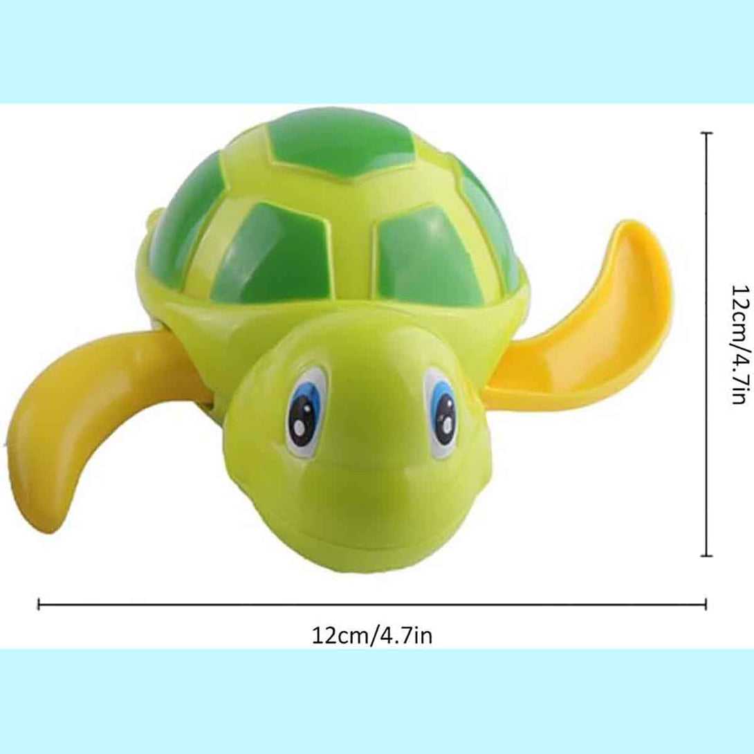 2 Pcs Turtle Wind Up Bathtub Floating Water Bathing Toy for Toddlers - Tootooie