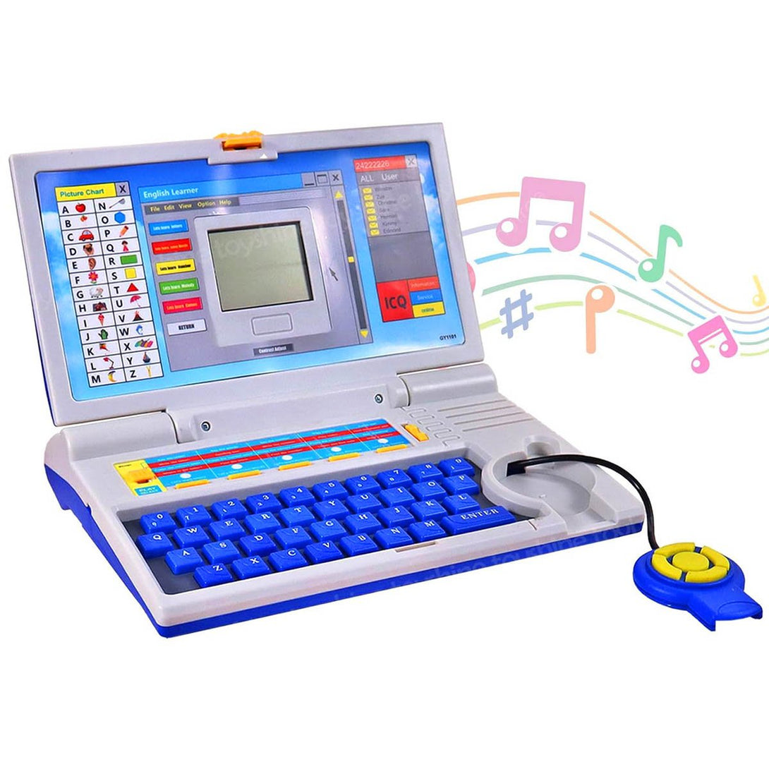 20 Activities English Laptop / Notebook Education Learning Toy Laptop Toy for Kids - Tootooie