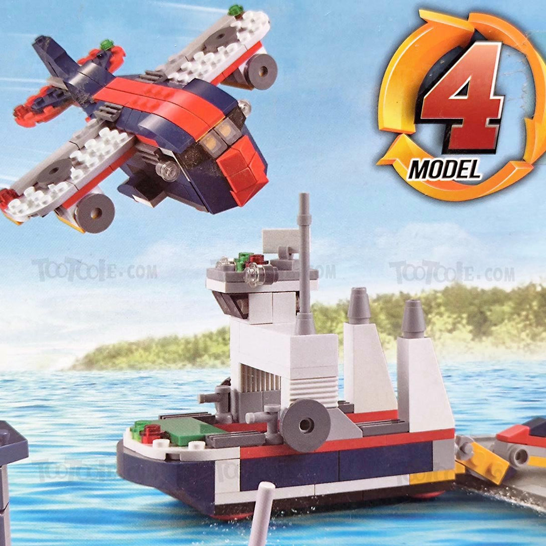 213 PC Architect Ocean Explorer Brick Lego Puzzle Game for Kids - Tootooie