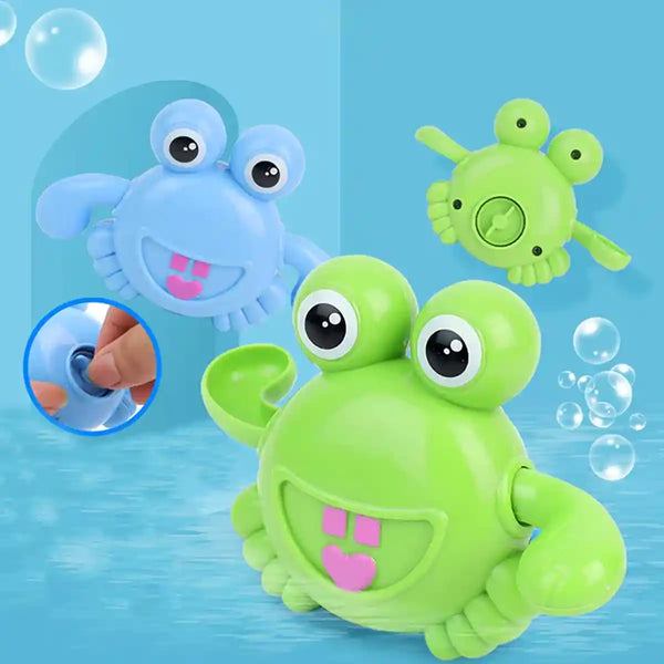 2 Pcs Newborn Cute Crab Wind Up Floating Bath Toys for Toddlers Kids