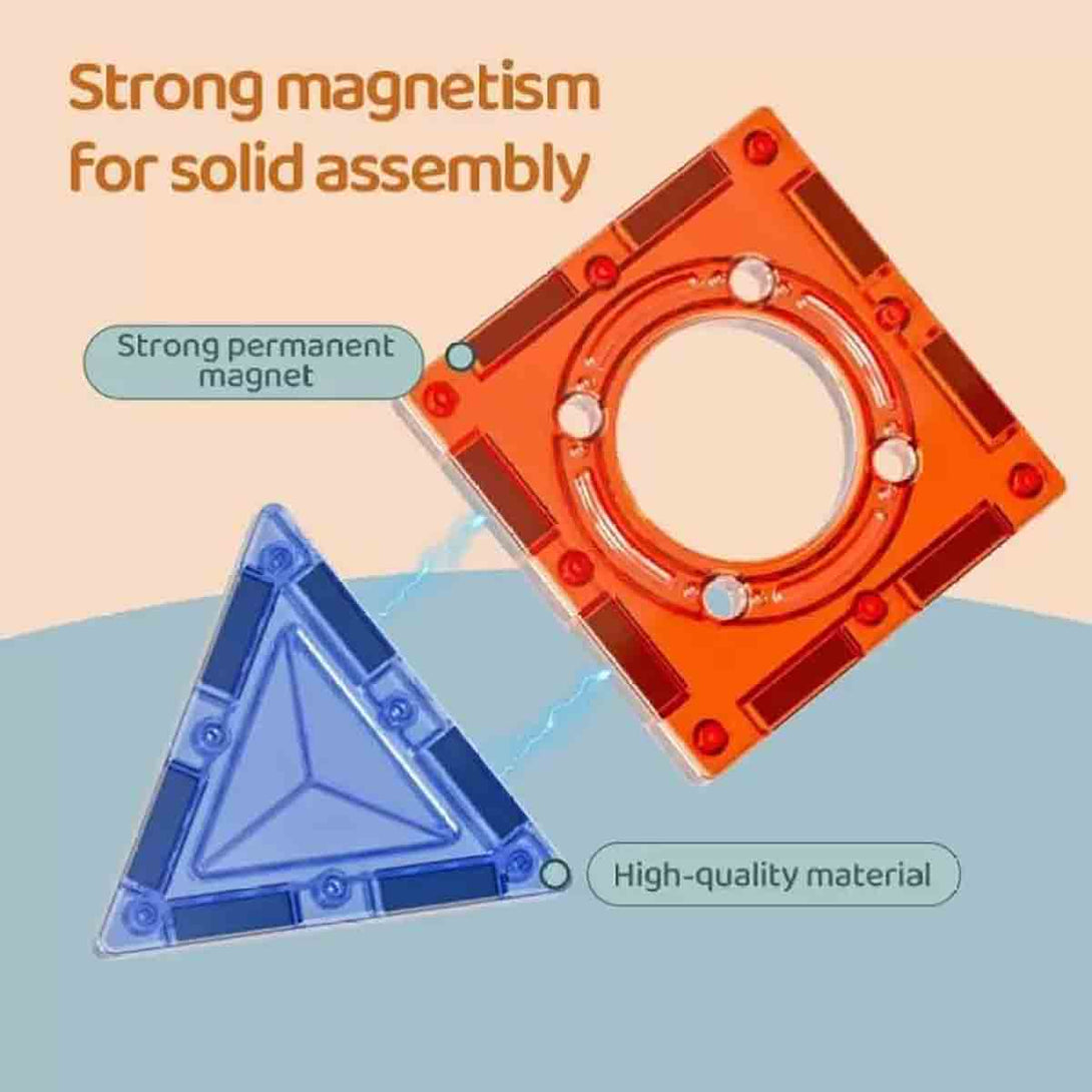 3D Magic Magnetic Tiles Building Blocks - Tootooie
