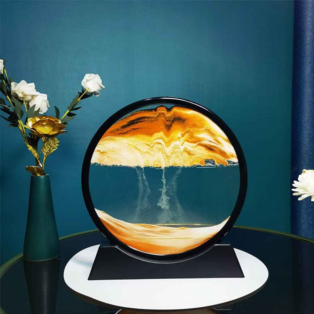 3D Oceanic Sandscape Home Decoration Water Sand Air ArtPiece - Tootooie
