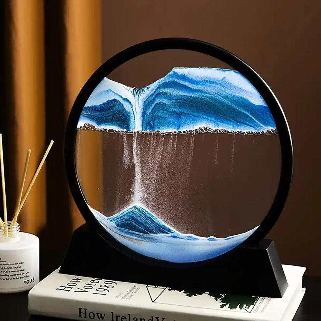 3D Oceanic Sandscape Home Decoration Water Sand Air ArtPiece - Tootooie