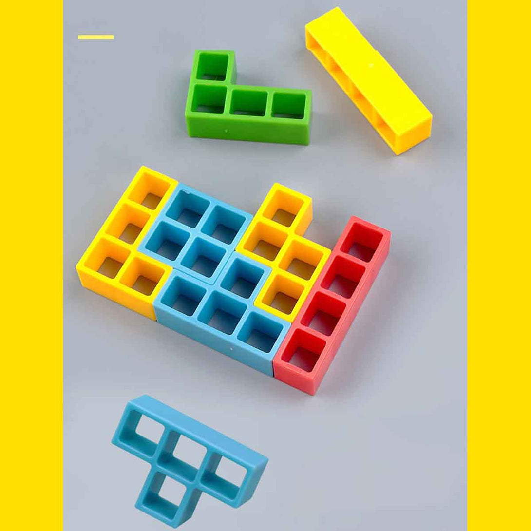 3D Stereoscopic Block Toys For Boys And Girls Balance Training Games Puzzle - Tootooie