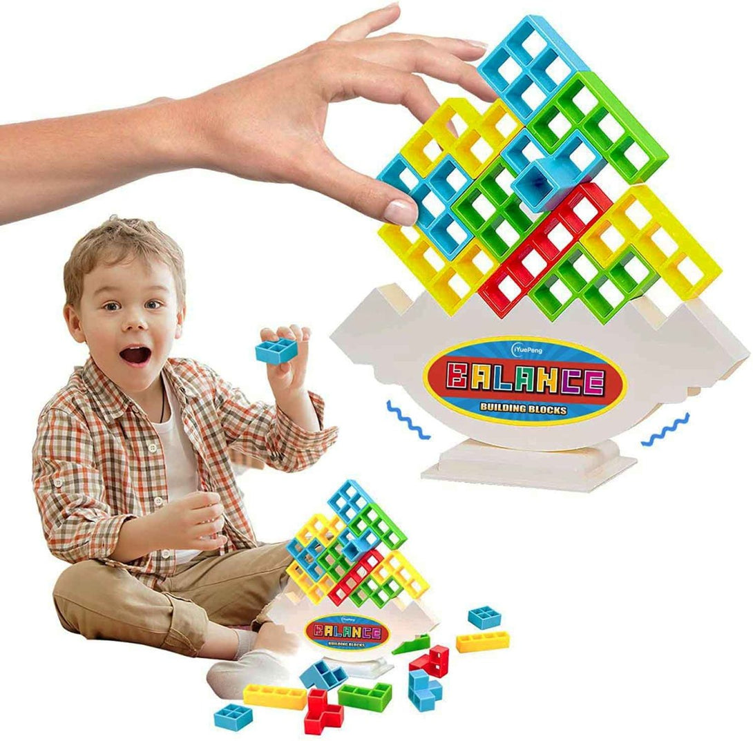 3D Stereoscopic Block Toys For Boys And Girls Balance Training Games Puzzle - Tootooie