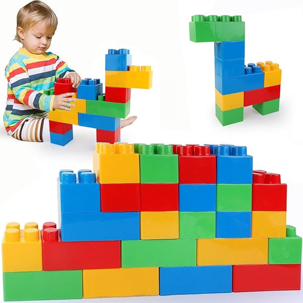 Jumbo Building Blocks for Kids – 25 Pcs Set | Creative & Educational Toy