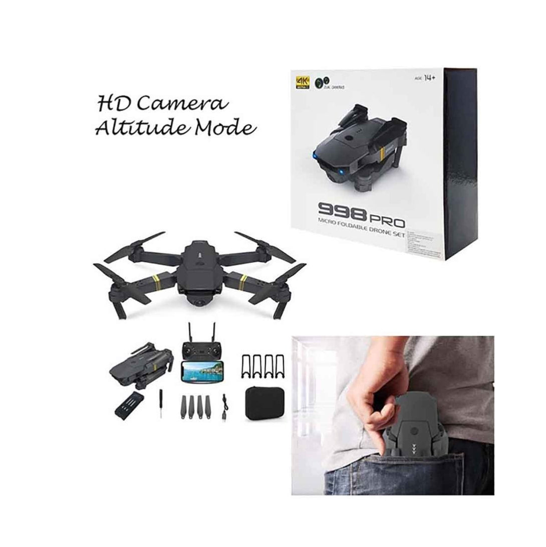 998 PRO 4k camera Drone HD camera Mini Drone kids teenagers and beginners - Tootooie