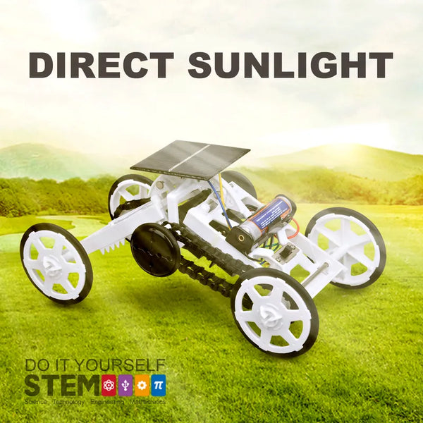 DIY Solar Powered Climbing Vehicle – White