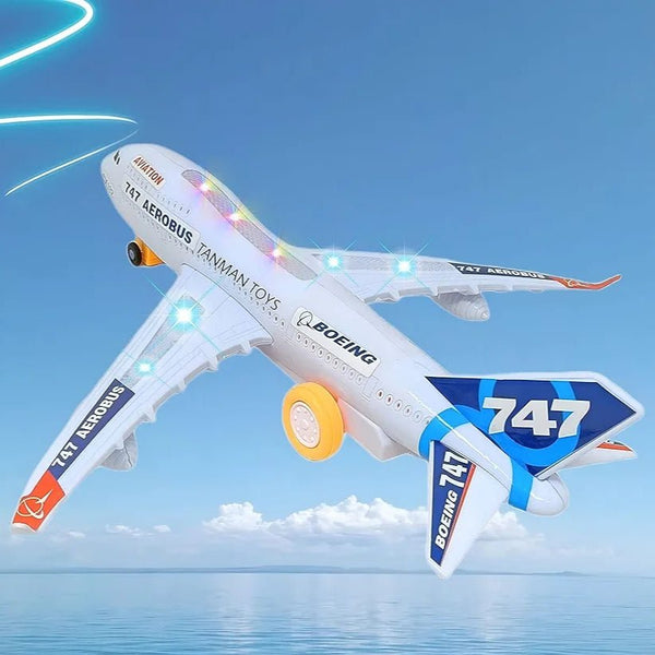 AeroBus Musical Plane 747 - Electric - Tootooie