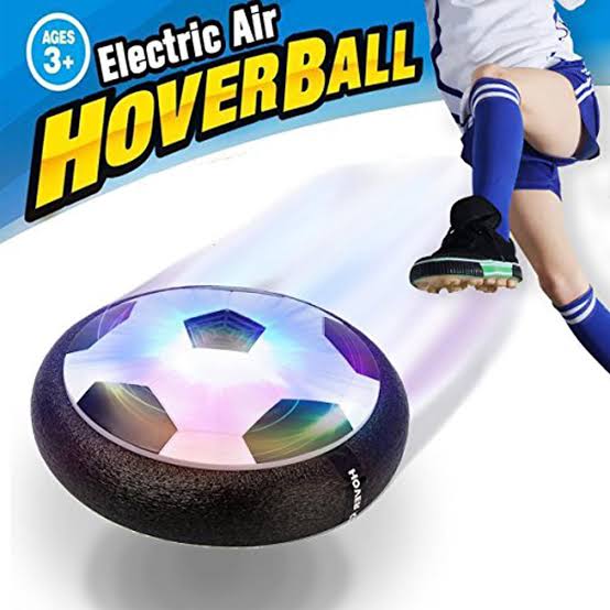 Air Floating Soccer Ball with LED Light and Soft Foam Bumper - Tootooie