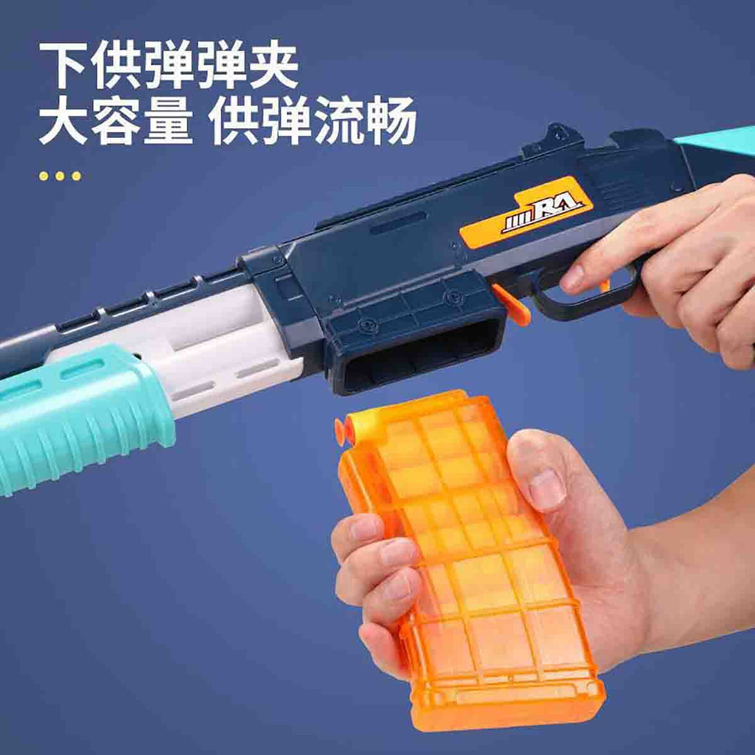Amazing Shotgun Tootooie's Soft Dart Gun for Kids - Tootooie