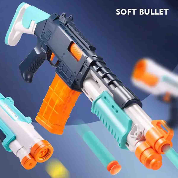 Amazing Shotgun Tootooie's Soft Dart Gun for Kids - Tootooie