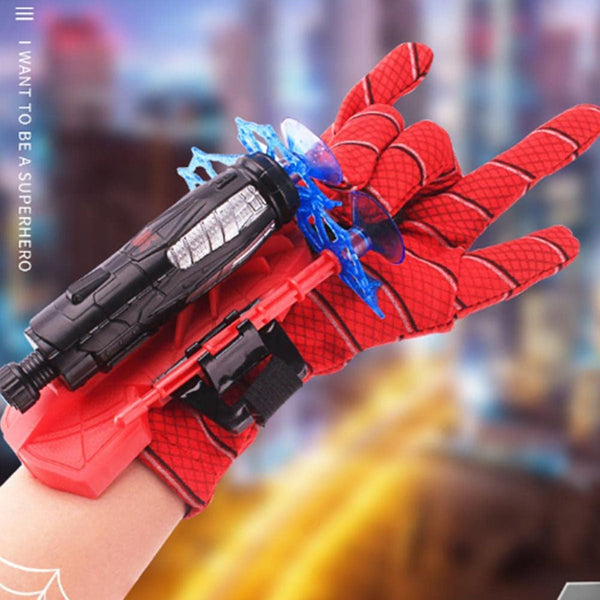 Amazing Spiderman Costume Shooter Glove Toy for Kids - Tootooie