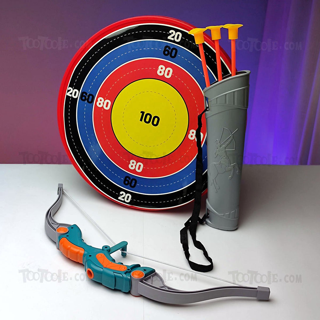 Archery Set for Kids with Three Arrows Target & Bag Box - Tootooie