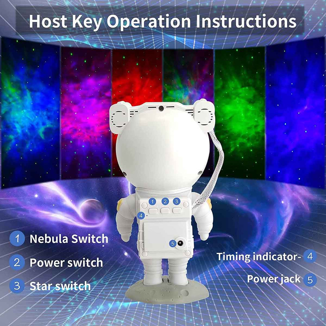 Astronaut Galaxy Star Starry Night Light Projector - Tootooie