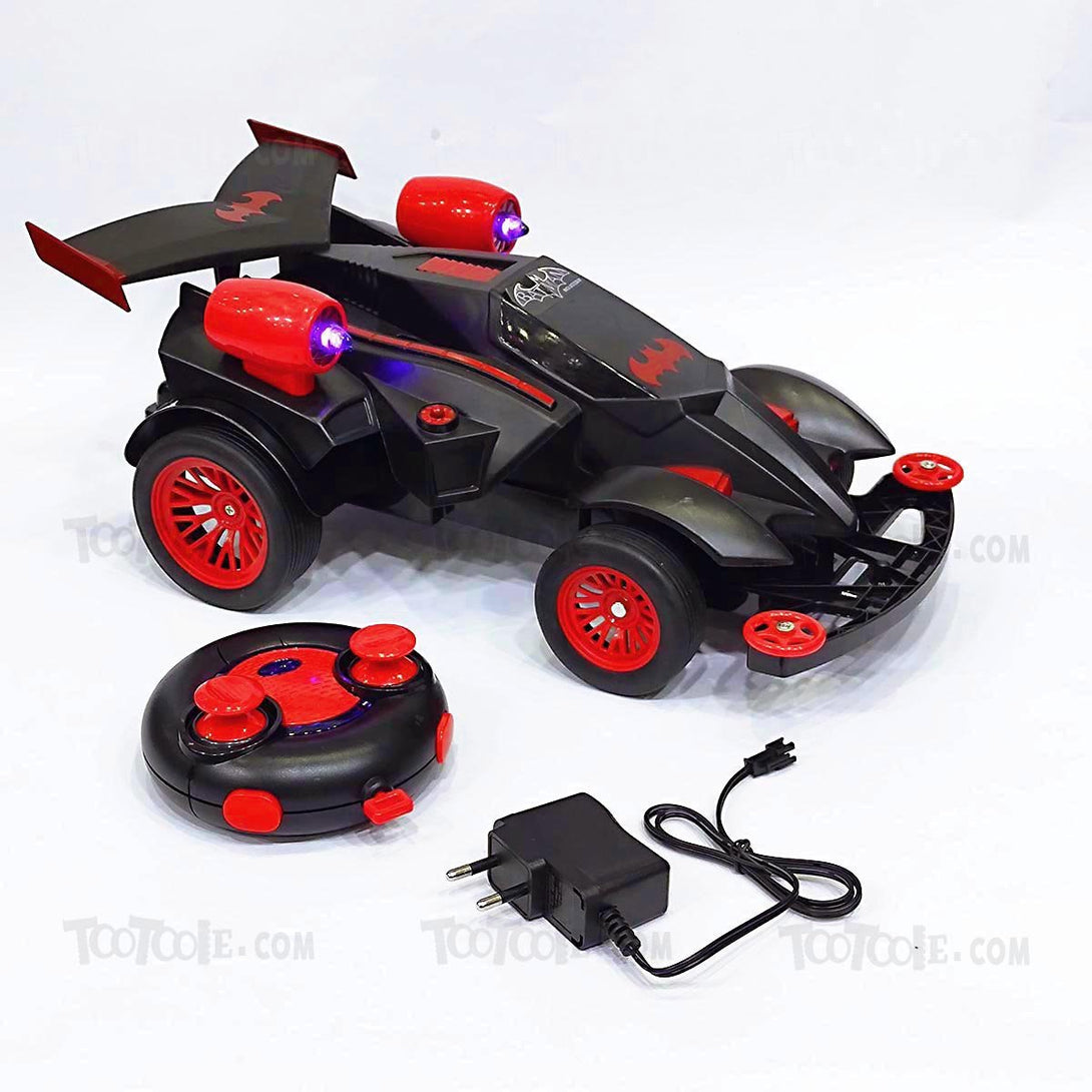 Batman Chariot Bat Mobile RC Toy Car for Kids - Tootooie
