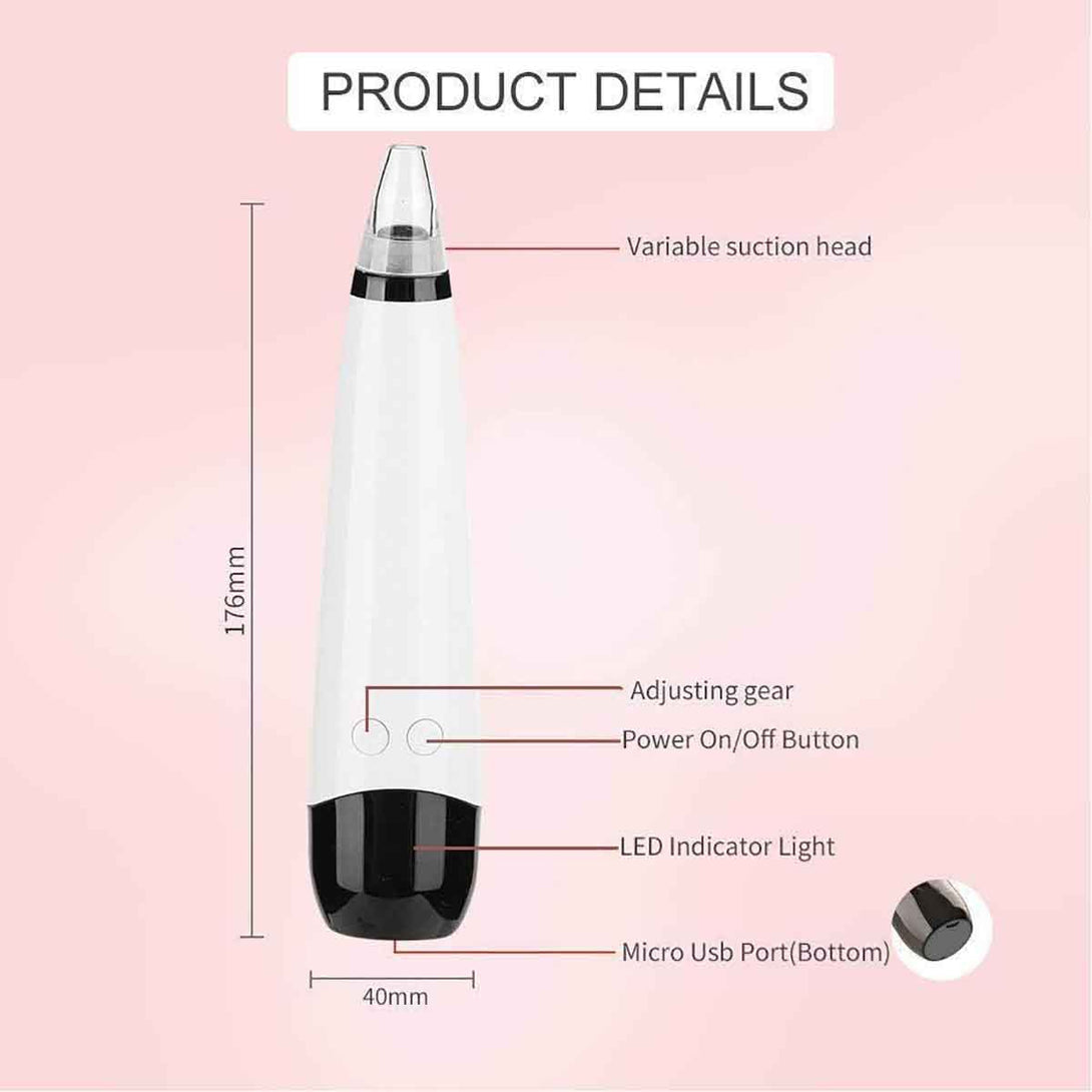 Blackhead Remover Vacuum Machine Device Electronic Skin Care Health - Tootooie