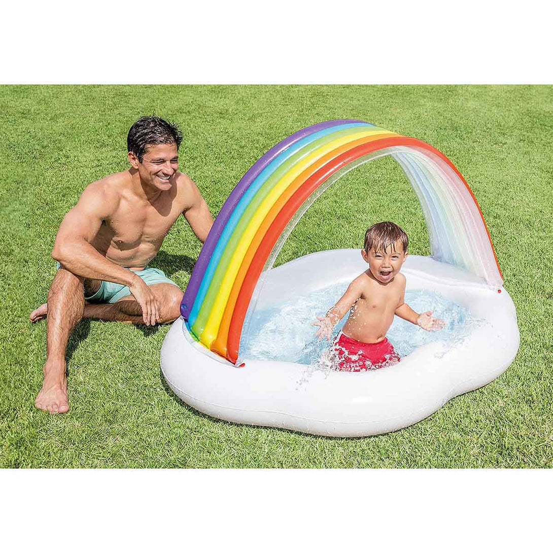 Children Swimming Pool Rainbow Shape Cloud clouds For Kids - Tootooie
