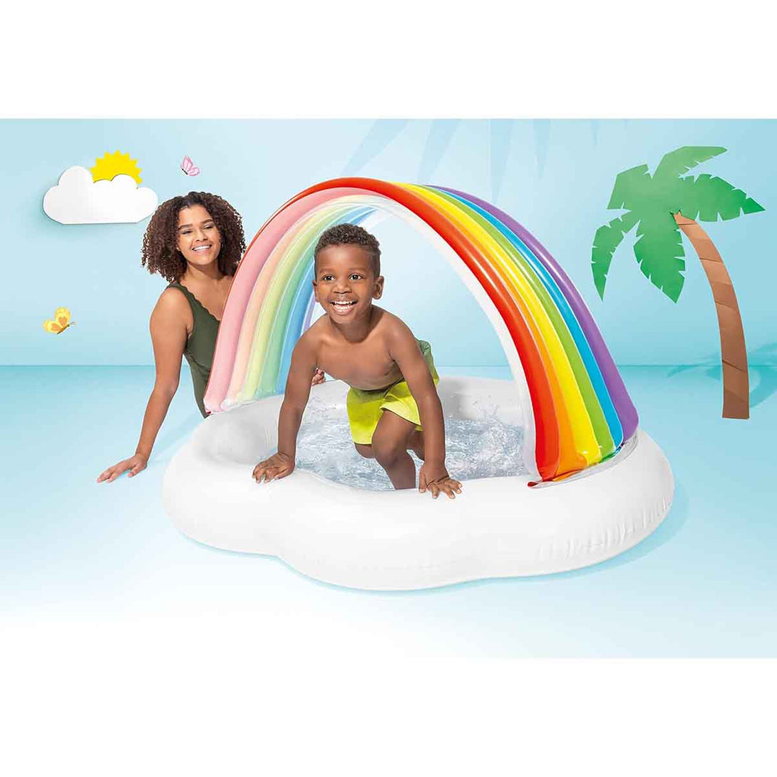 Children Swimming Pool Rainbow Shape Cloud clouds For Kids - Tootooie