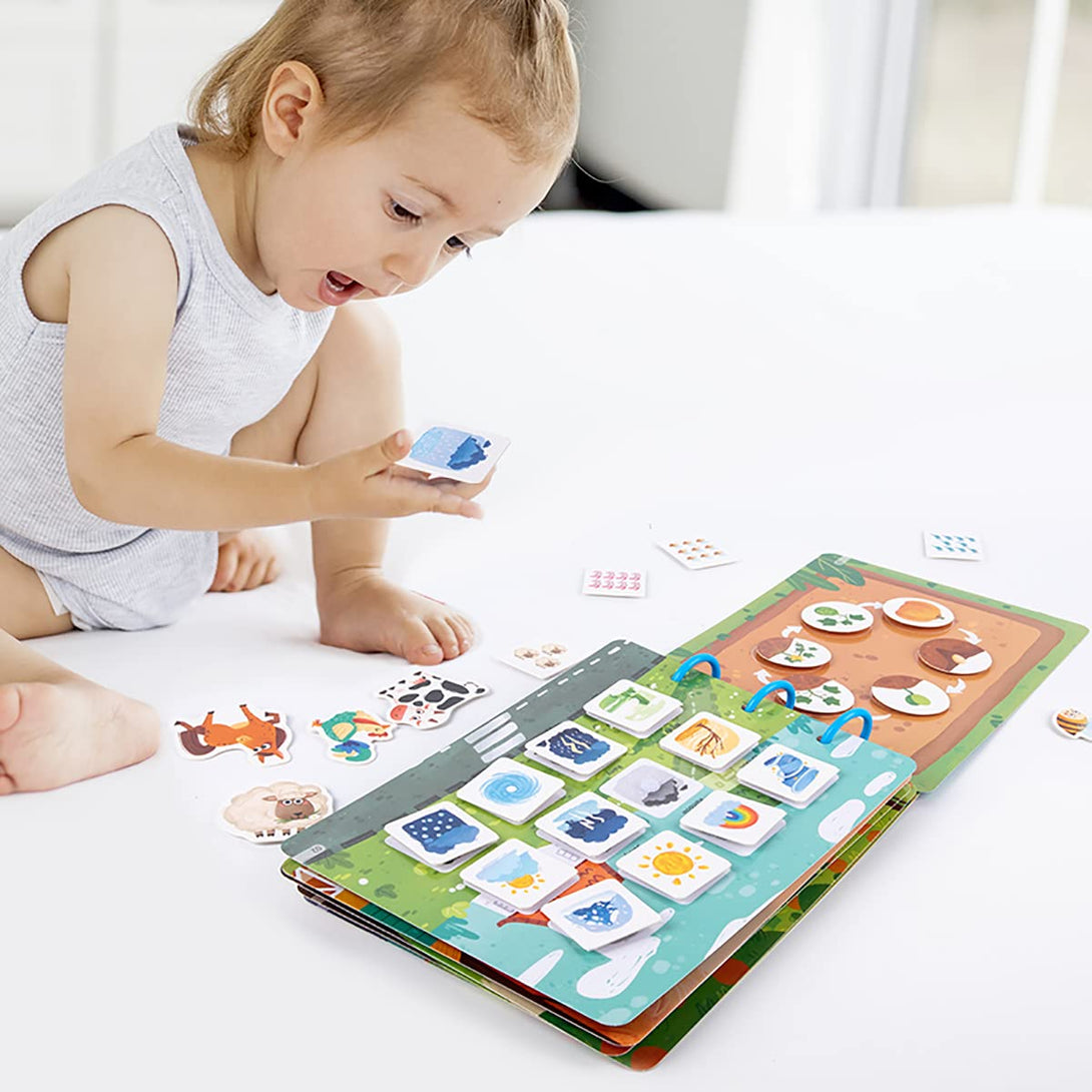 Cognitive Learning Busy Activity Book For Kids - Tootooie