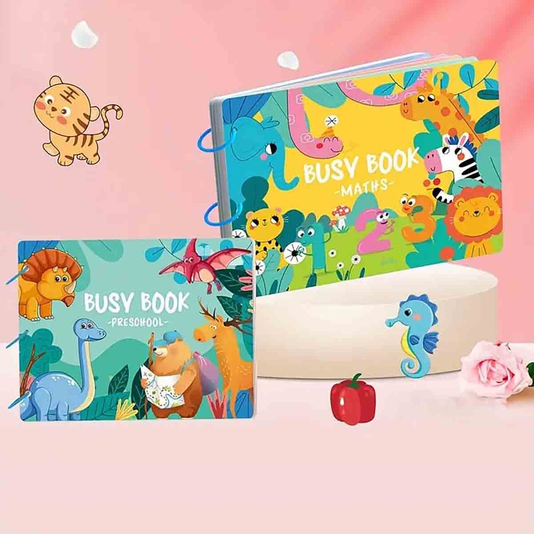 Cognitive Learning Busy Activity Book For Kids - Tootooie