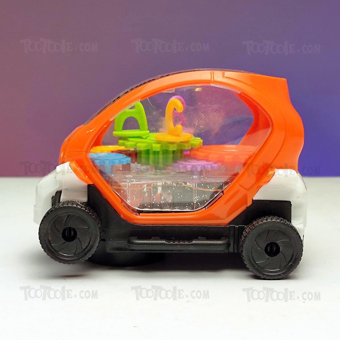 Concept 06 Electric Gear Sound Light sound Bump Go Car for Kids - Tootooie