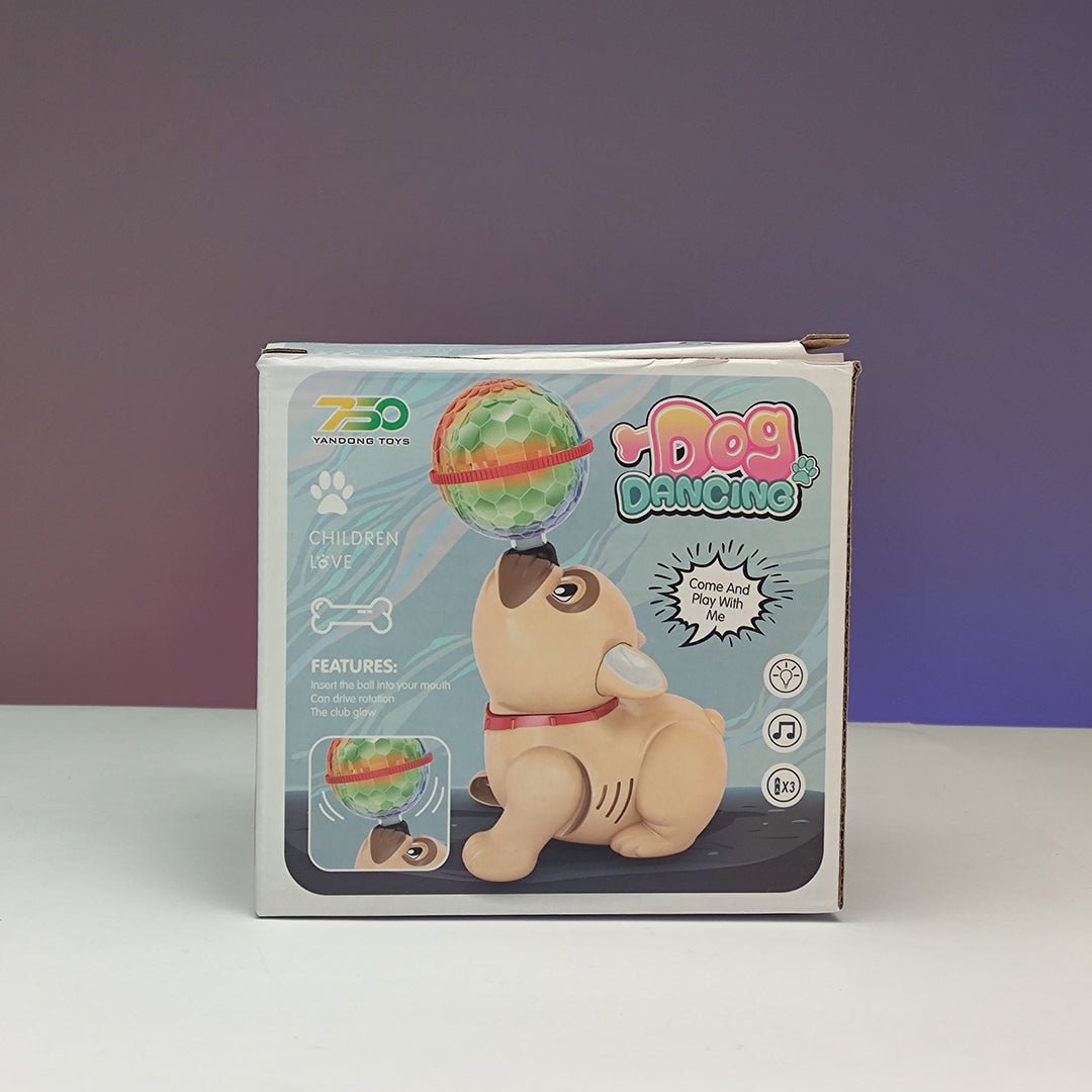 Dancing Dog Toy with Musical Flashing 3D Lights - Tootooie