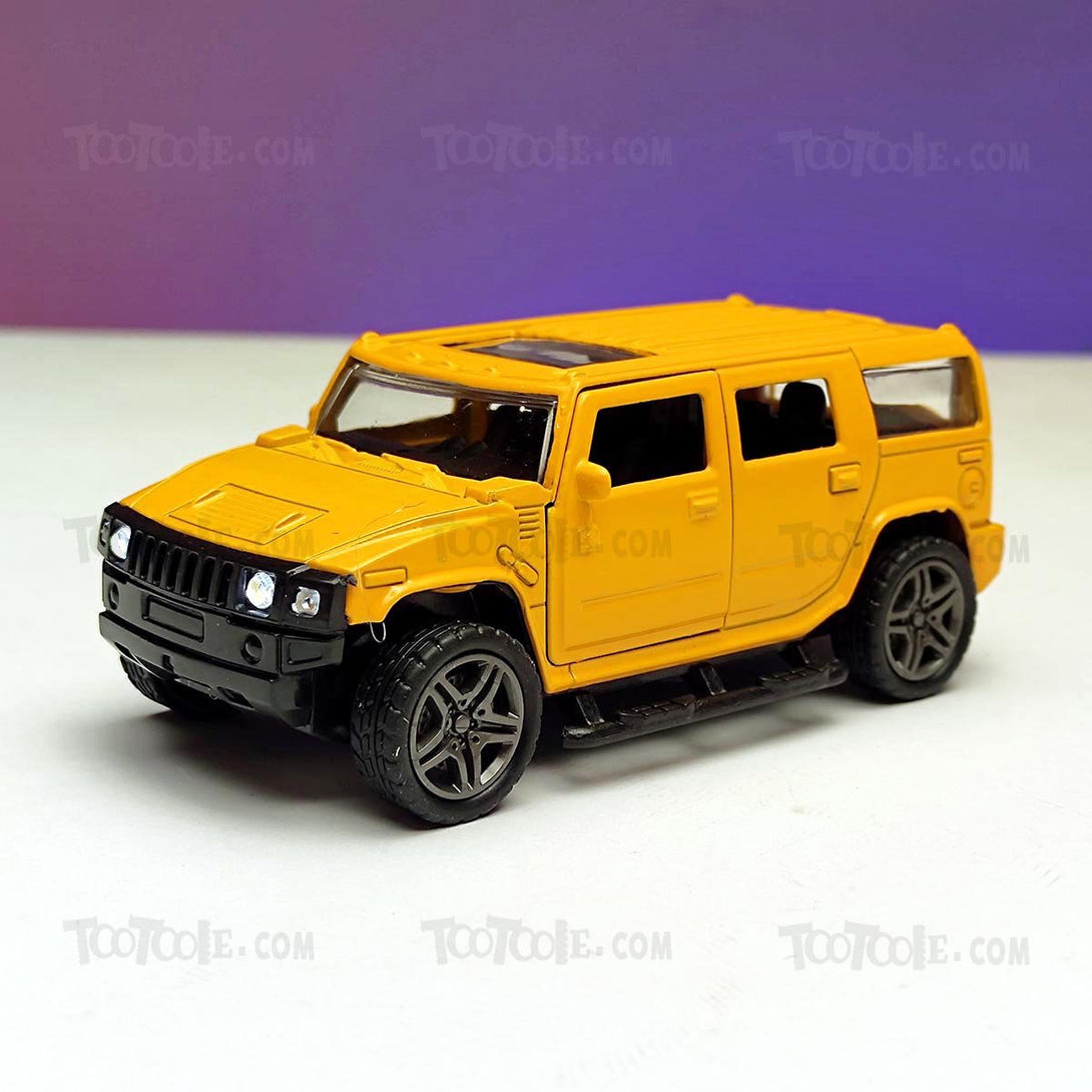 Diecast Car Hummer Pull Back Car Model for Kids - Tootooie