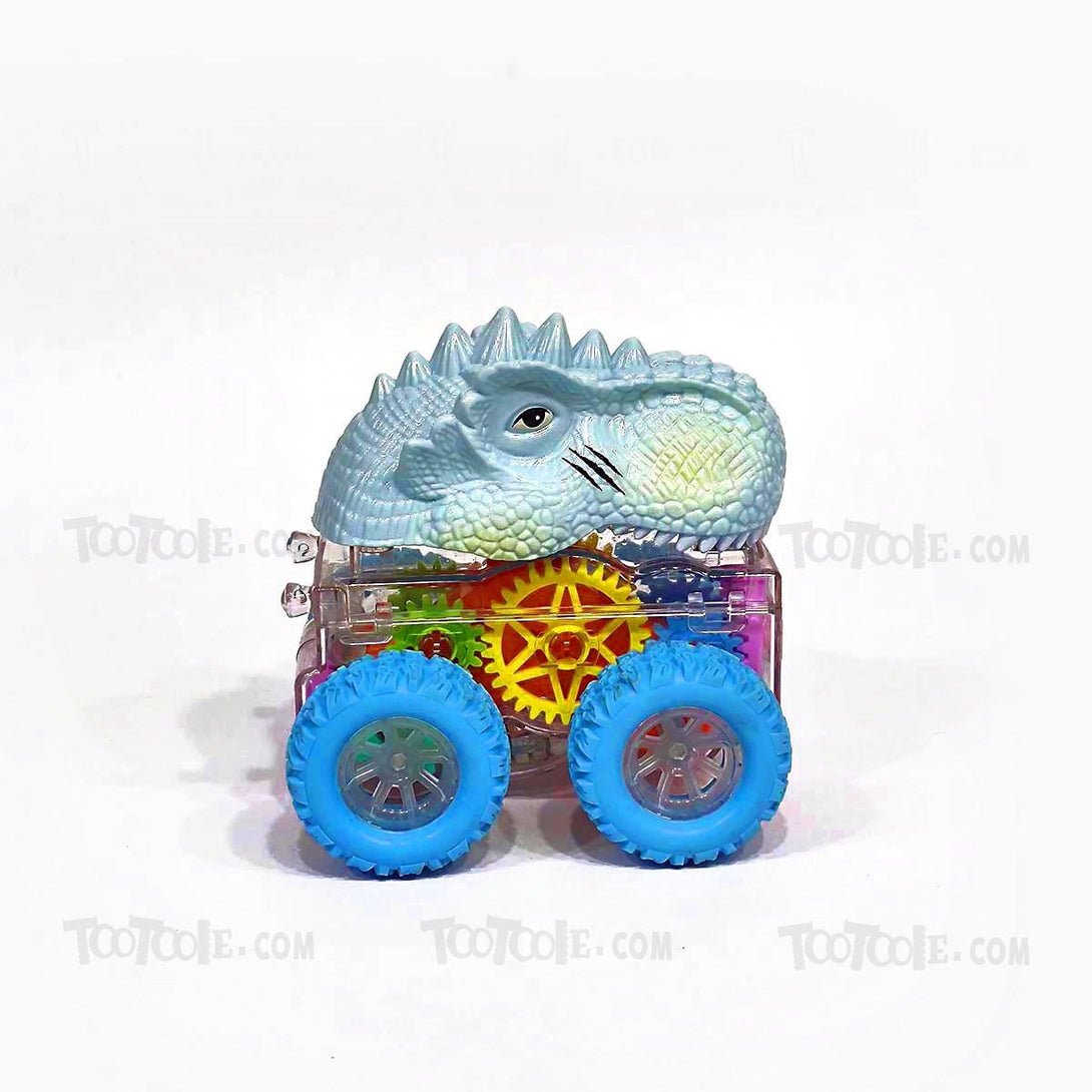 Dino Roller Gear Lights Buggie Car Toy for Kids - Tootooie