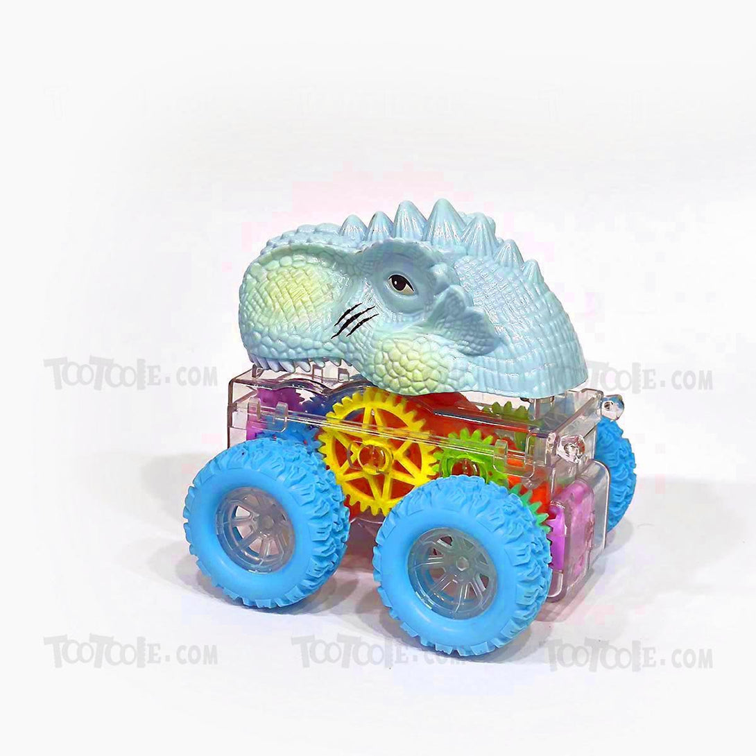 Dino Roller Gear Lights Buggie Car Toy for Kids - Tootooie