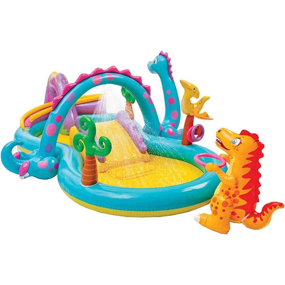 Dinosaur Kids Water Play Land Pool For Kids - Tootooie