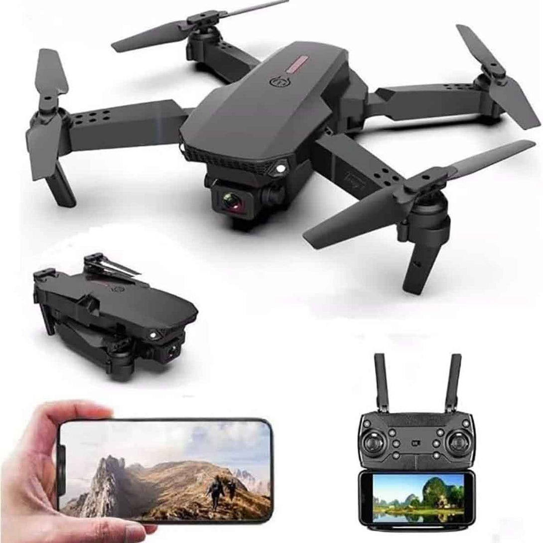 DM97 Drone With Wifi Fpv 4K Hd Camera Foldable RC Quad-Copter - Tootooie