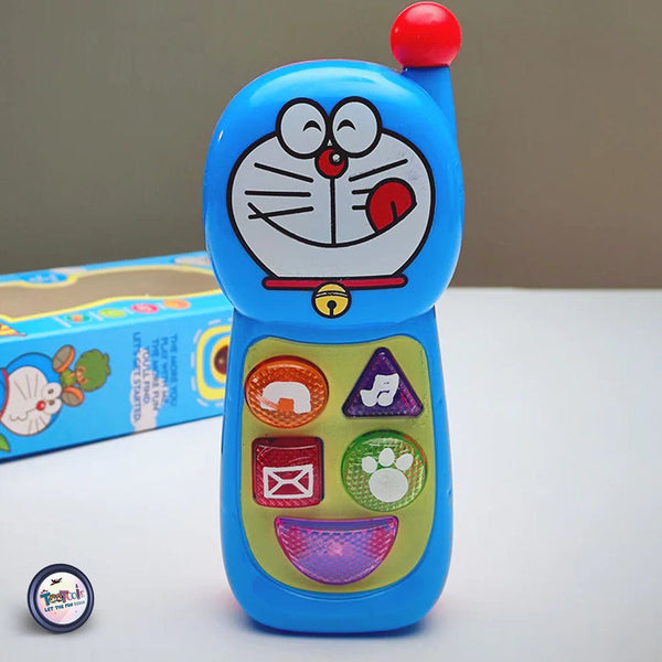 Doraemon Musical Baby Phone for Kids (Blue) - Tootooie