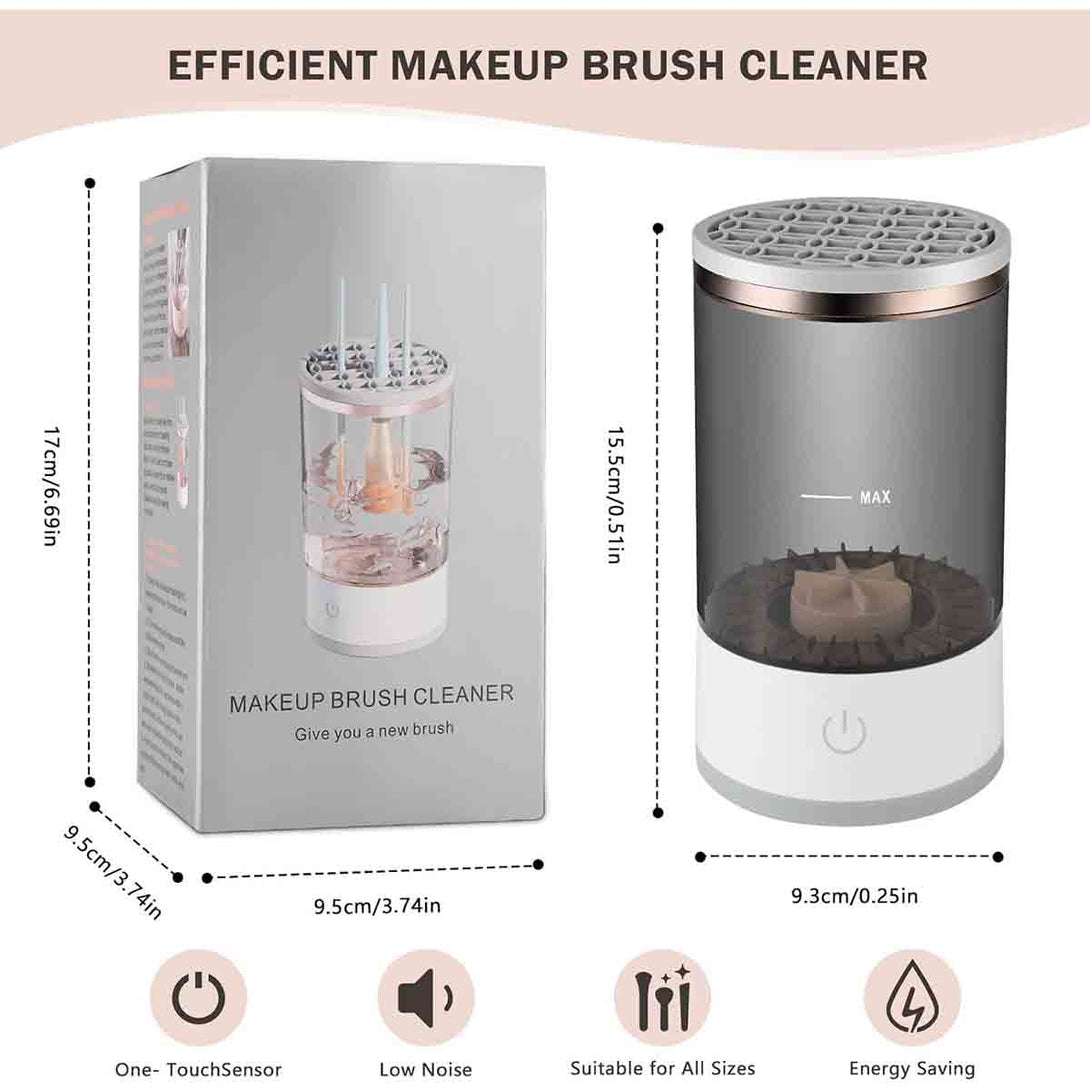 Electric Makeup Brush Cleaner Automatic Cosmetic Machine - Tootooie