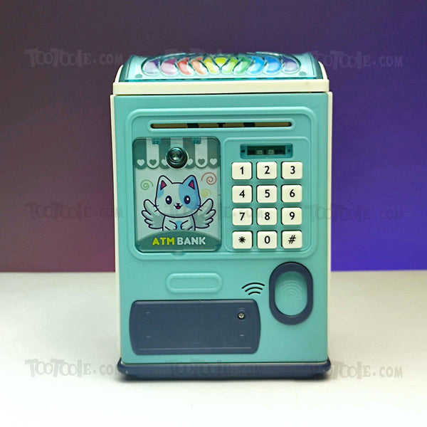 Electronic Piggy ATM Bank Money Box Machine for Kids Financial Assistant - Tootooie