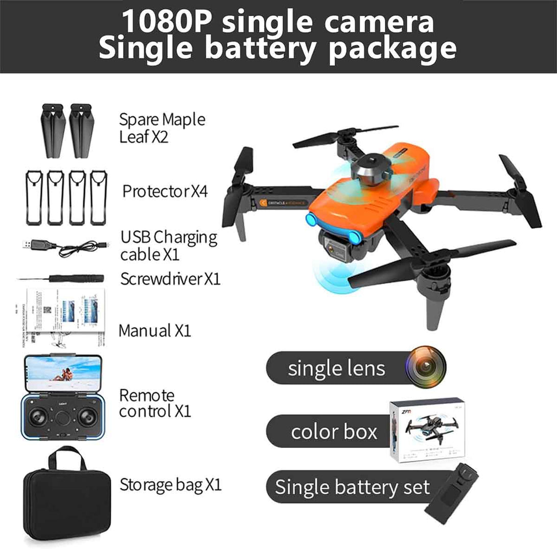 F187 Foldable FPV Drone With Camera 1080P WiFi Gesture Control RC Quadcopter With Gravity Sensor - Tootooie