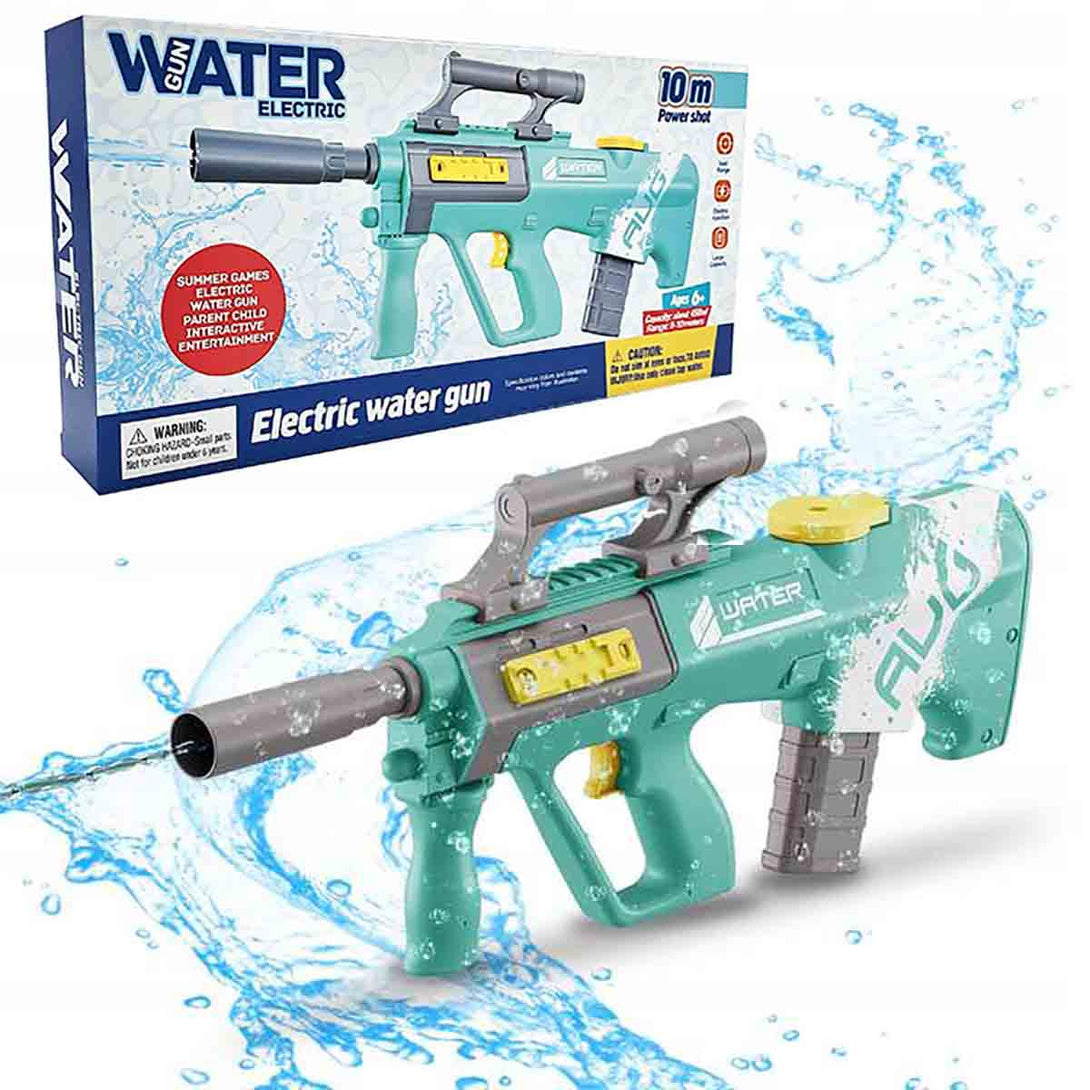 Famous AUG Electric Burst Large-capacity Water Gun Pool Party Beach Water Toy - Tootooie