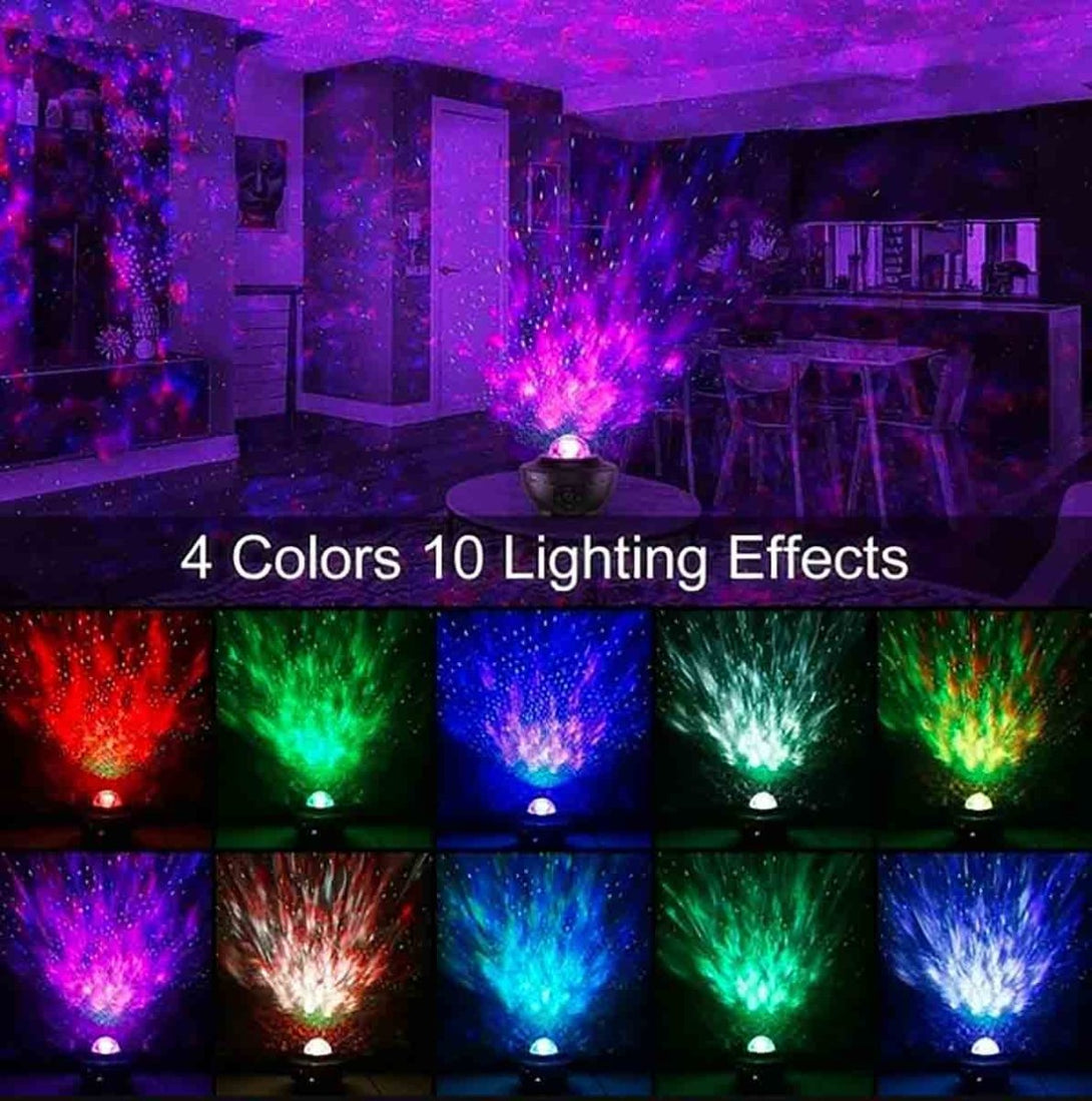 Galaxy Projector Star Projector Night Light for Bedroom with Remote Phone APP Control - Tootooie