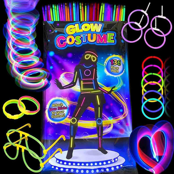 Glow in the Dark Fun Party Toys for Kids