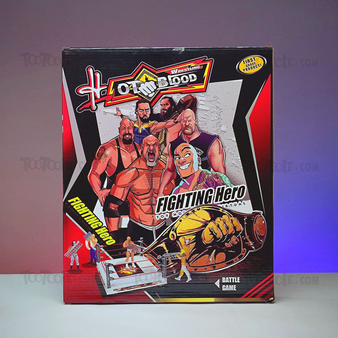 HotBlood - Ultimate Warrior Set of 6 Wrestlers for Kids - Tootooie