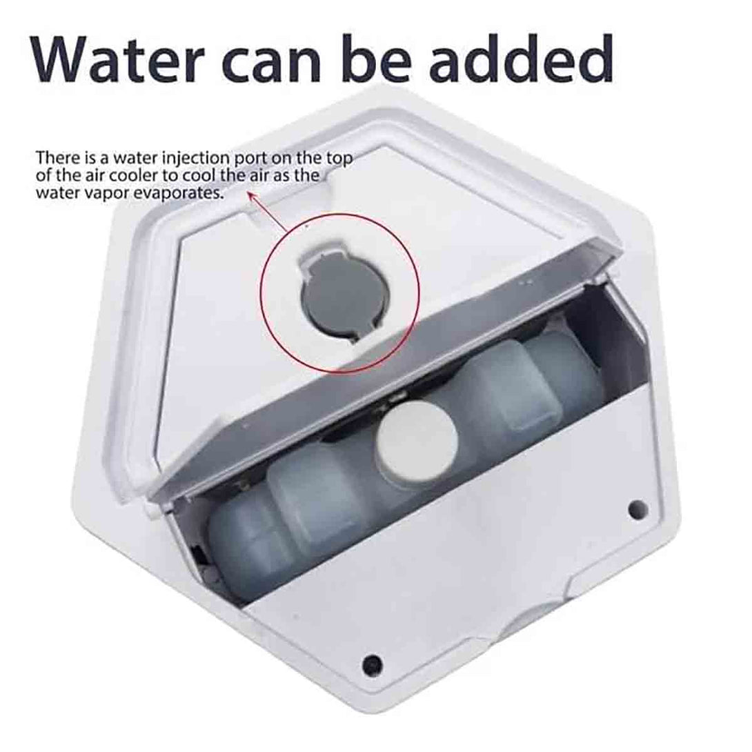 Humidifying Evaporative Mini Air Cooler Fan - Tootooie