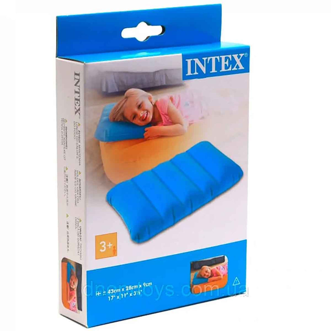 Inflatable Kids pillow Intex blue - Tootooie